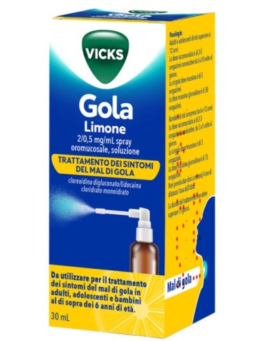 Vicks Gola Limone Spray 30ml
