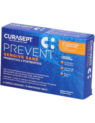 Curasept Prevent Gengive Sane 16 Compresse