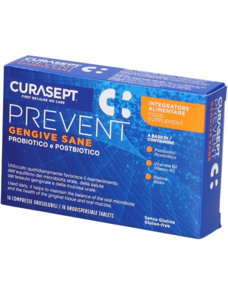 Curasept Prevent Gengive Sane 16 Compresse