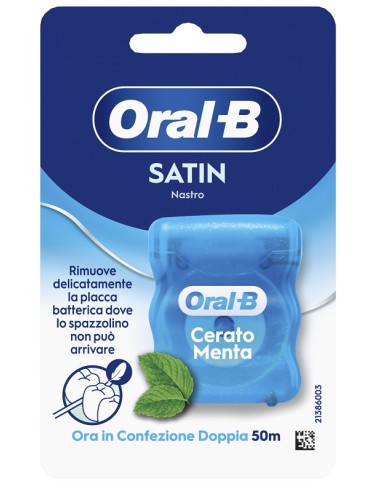 ORALB MAN FILO INTERDENTALE SATIN TAPE MENTA 50...