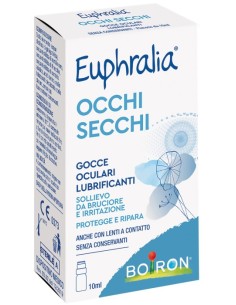 Boiron Euphralia Occhi Secchi Gocce Lubrificanti 10ml