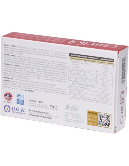 Cardiol Forte 30 Softgel Formula Rinnovata