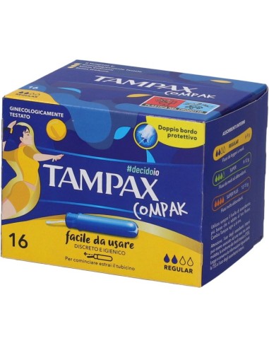 Tampax Compak Regular 16 Pezzi