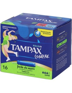 Tampax Compak Super 16 Pezzi