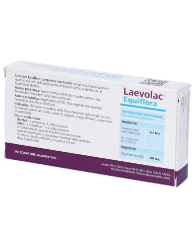 Laevolac Equiflora 20 Compresse