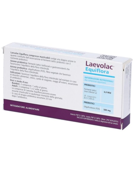 Laevolac Equiflora 20 Compresse