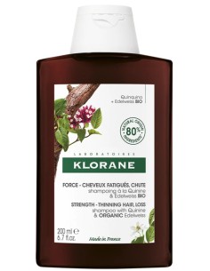 KLORANE SHAMPOO CHININA-STELLA ALPINA BIO 400 ML