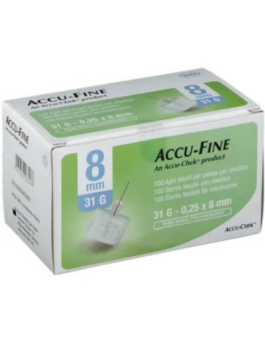 AGO PER PENNA DA INSULINA ACCU-FINE PEN NEEDLE...