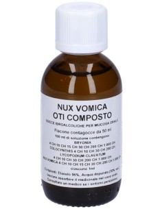 Nux Vomica Oti Composto Gocce 50ml Soluzione Idroalcolica