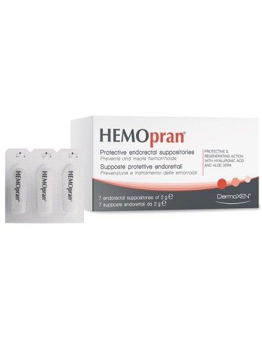 HEMOPRAN ENDORETTALI 7 SUPPOSTE 2 G