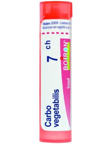 Boiron Carbo Vegetabilis Granuli 07Ch Tubo 4g