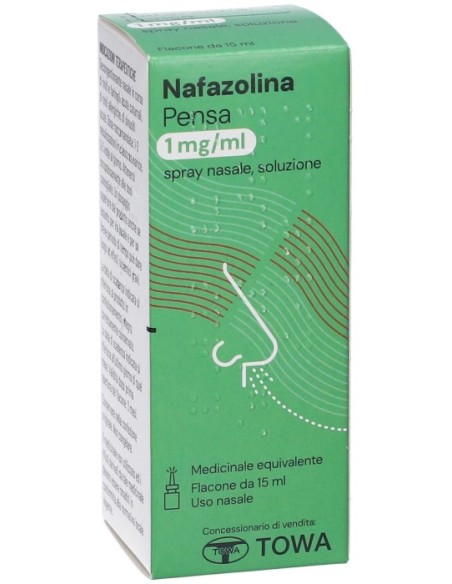Nafazolina Pensa Spray Nasale 15ml 100mg/100ml