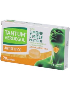 Tantum Verdegol Antisettico 20 Pastiglie Gusto Miele e...