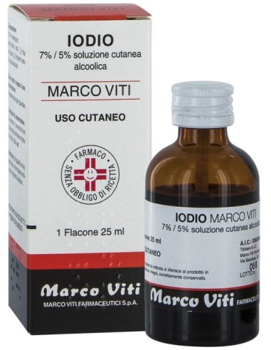 Iodio Soluzione Alcoolica Marco Viti 25ml 1...