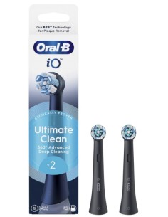 Oral-B Power Ricarica Io Ultra Clean Black 2 Pezzi