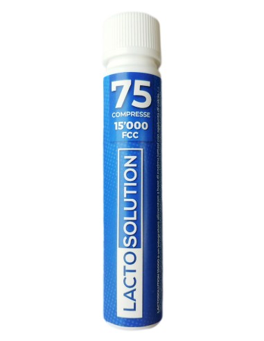 LACTOSOLUTION 15000 75 COMPRESSE