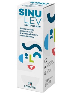 SINULEV SOLUZIONE NASALE IPERTONICA 3% 30 ML