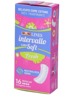 Lines intervallo Cotton Soft 16 Proteggi Slip