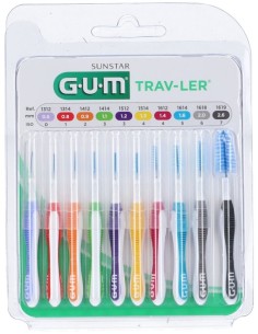 Gum Trav-Ler Scovolini 10 Pezzi