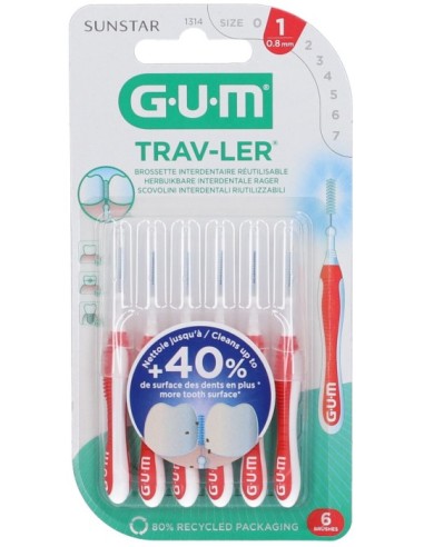 Gum Trav-Ler 6 Scovolini 0.8mm