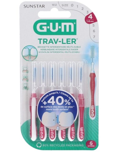 Gum Trav-Ler 6 Scovolini 1.4mm