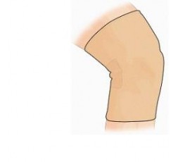 GINOCCHIERA SPORTIVA GIBAUD CAMEL MISURA 5