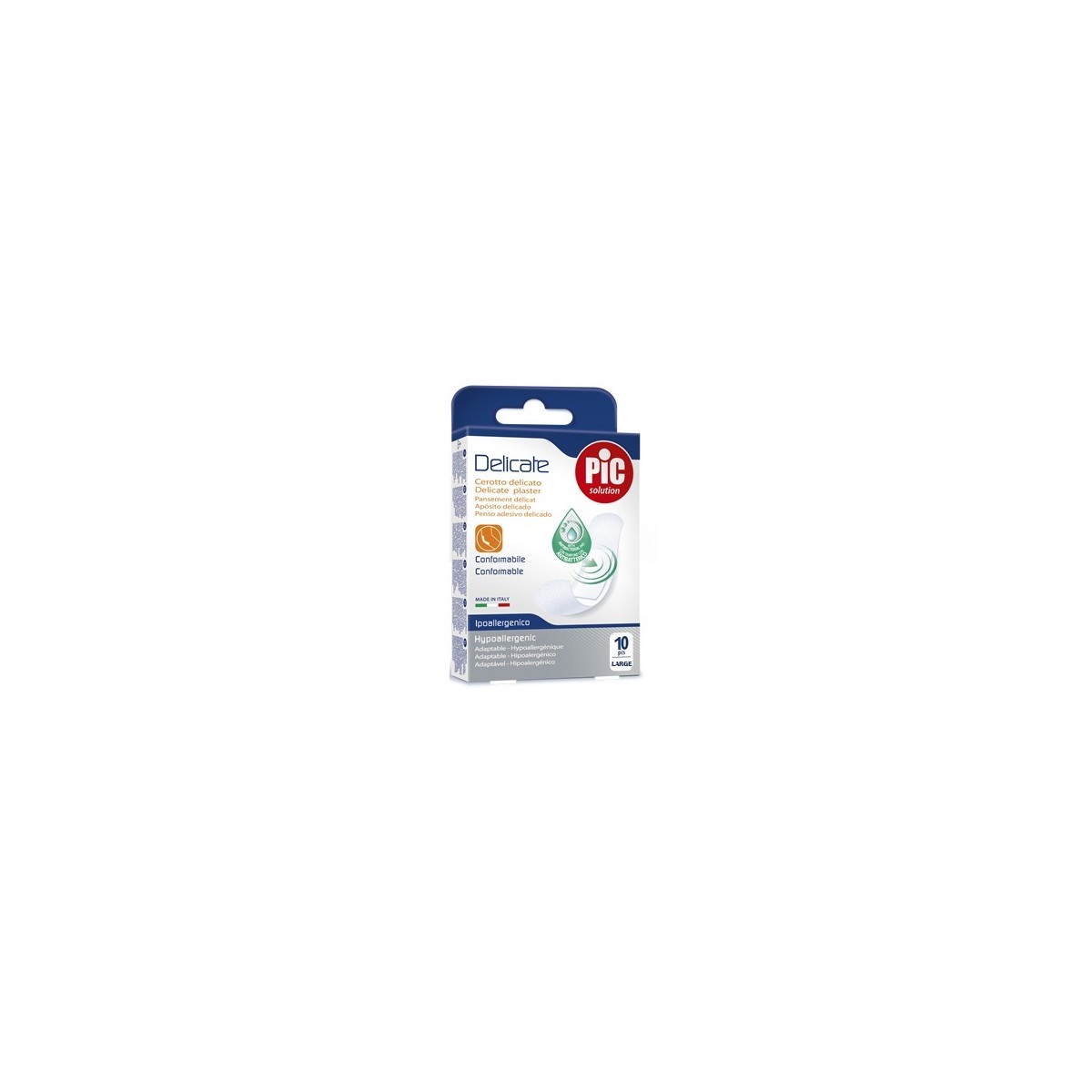 CEROTTO PIC DELICATE 25X72 MM ANTIBATTERICO 10...